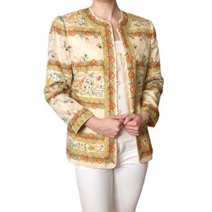 Anne Crimmins for Umi Collections Silk Blazer